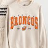 Vintage Denver Football Shirt Football shirts, Denver sweatshirts, football crewnecks, and football fan gifts