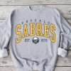 Vintage Buffalo Sabers Sweatshirt, Sabers Tee, Hockey Sweatshirt, College Sweater, Hockey Fan Shirt