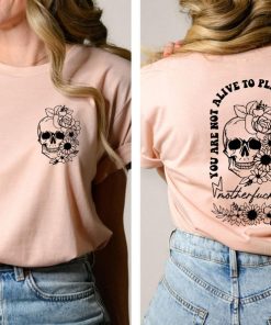 Floral Skull Shirt