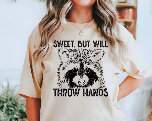 Raccoon Vintage Comfort Colors Shirt Trendy Retro Raccoon Shirt For