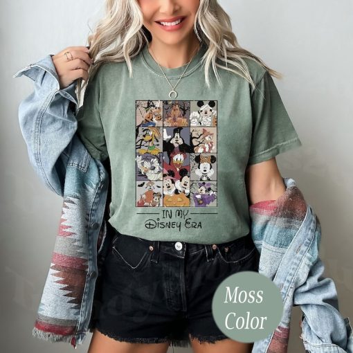 Vintage In My Disney Era Halloween Comfort Colors Shirt