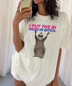 I Put The Bi In Bitch, Bisexual Shirt, Bi Pride Shirt, Subtle Bisexual