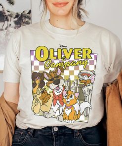 Disney Oliver Company Shirt, Vintage Oliver & Company T-shirt