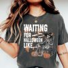 Just Waiting For Halloween, Funny Halloween Sweatshirt