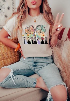 Disney Halloween Princess Watercolor Shirt