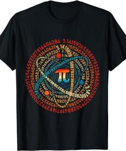 Pi Day 3.14 Number Symbol Math Science Funny Nerd Math Geek T-Shirt