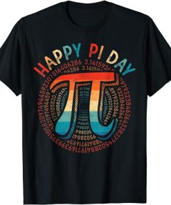 Happy Pi day 3.14 Pi Day Math Lover Teacher mathematics T-Shirt