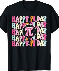 Shirt Spiral Pi Math Number Groovy Math Science T-Shirt