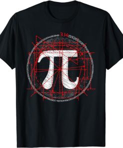 Math Pi Shirt Pi Symbol 314 Pi Day Math Lovers Math Teacher T-Shirt