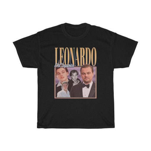 Leonardo DiCaprio Retro Shirt, Leonardo DiCaprio Shirt, Leonardo Di Caprio Vintage Shirt