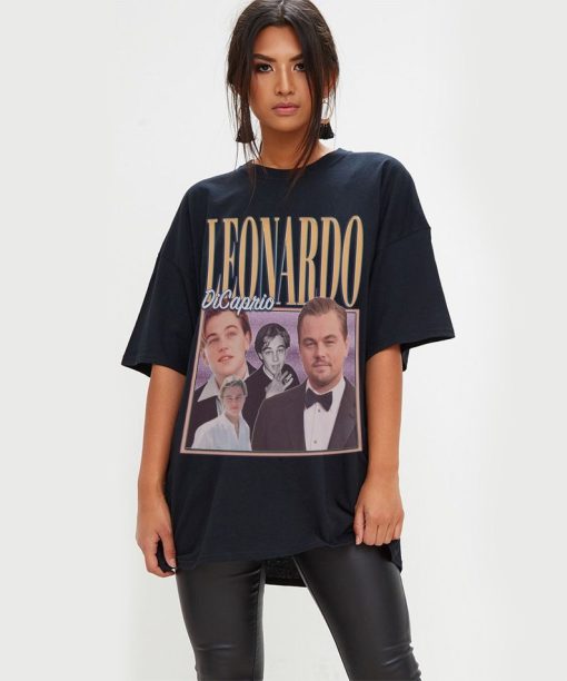 Leonardo DiCaprio Retro Shirt, Leonardo DiCaprio Shirt, Leonardo Di Caprio Vintage Shirt