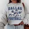 Dallas Football Sweatshirt, Vintage Style Dallas Football, cowboys shirt for women