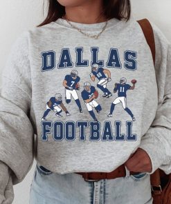 Dallas Football Sweatshirt, Vintage Style Dallas Football, cowboys shirt for women