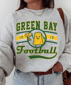 Green Bay Football Sweatshirt, Vintage Style Green Bay Football Shirt, Green Bay Cheese Shirt