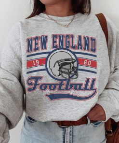 New England Football Sweatshirt / T-Shirt, The Pats Shirt, Vintage New England Crewneck, Patriots Sweatshirt