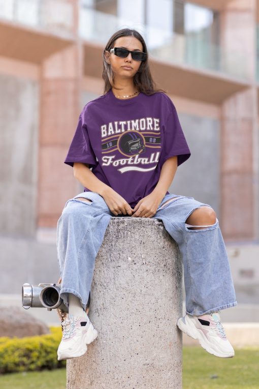 Baltimore Football Sweatshirt  T-Shirt , Vintage Baltimore Football Shirt, Ravens Shirt, Sunday Football Sweatshirt