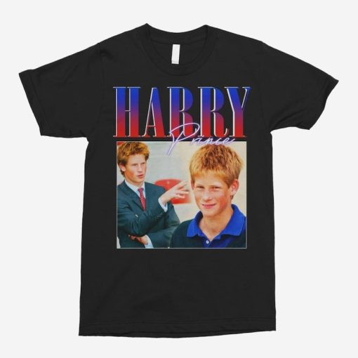 Young Prince Harry Shirts, Shirt Lovers Gift for Fan, Unisex for T-Shirts, Hoodies, Sweatshirts