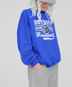 Vintage Detroit Football Crewneck Sweatshirt , T-Shirt, Lions Sweatshirt