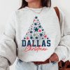 Dallas Cowboy Sweatshirt, Dallas Football Christmas Tree Sweatshirt, Cowboy Christmas Shirt