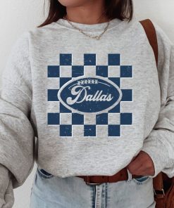 Dallas Sweatshirt, Cowboy Shirt, Retro Dallas Football Crewneck Sweatshirt , T-Shirt