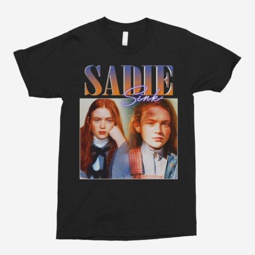 Sadie Sink Shirts, Shirt Lovers Gift for Fan, Unisex for T-Shirts, Hoodies, Sweatshirts