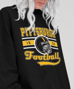 Vintage Pittsburgh Steeler Football Sweatshirt / T-Shirt, Pittsburgh Football Crewneck, Steelers Sweatshirt