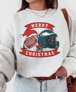 Philadelphia Football Christmas Crewneck Sweatshirt  T-Shirt, Eagle Sweatshirt, Philadelphia Christmas Sweater