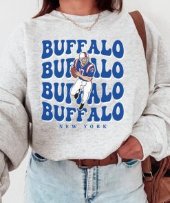 Buffalo Football Crewneck, Buffalo Bill Sweatshirt, Josh Bill Sweatshirt, Bills Football, Buffalo New York