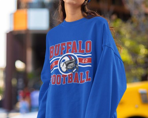 Vintage Buffalo Football Crewneck, Buffalo Bill Sweatshirt, Bill Sweatshirt, Bills Football, Buffalo New York