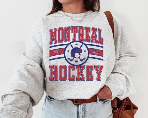 Montreal Canadien Sweatshirt, Vintage Montreal Canadien, Canadiens Sweater, Canadiens T-Shirt, Hockey Fan Shirt