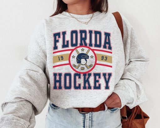 Vintage Florida Panther Sweatshirt  T-Shirt, Florida Panther Sweater, Panthers T-Shirt, Hockey Fan Shirt