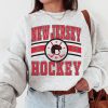 Vintage New Jersey Devil Sweatshirt  T-Shirt, New Jersey Devil Sweater, Devils T-Shirt, Hockey Fan Shirt