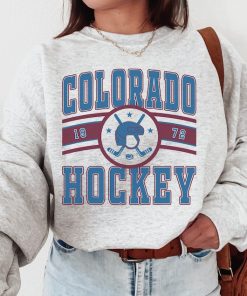 Colorado Avalanch, Vintage Colorado Avalanch Sweatshirt  T-Shirt, Avalanche Sweater, Avalanche Shirt, Hockey Fan