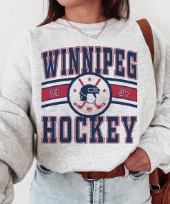 Winnipeg Jet, Vintage Winnipeg Jet Sweatshirt  T-Shirt, Jets Sweater, Jets T-Shirt, Hockey Fan Shirt