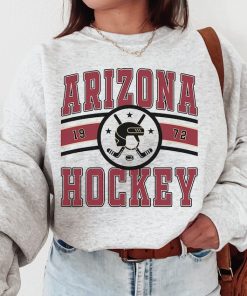 Arizona Coyote Sweatshirt, Vintage Arizona Coyote Sweatshirt  T-Shirt, Coyotes Sweater, Coyotes Shirt, Hockey Fan