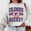 Vintage Columbus Blue Jacket Sweatshirt  T-Shirt, Blue Jackets Sweater, Blue Jackets T-Shirt, Hockey Fan Shirt