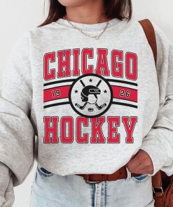 Chicago Blackhawk, Vintage Chicago Blackhawk Sweatshirt  T-Shirt, Blackhawks Sweater, Blackhawk Shirt, Hockey Fan