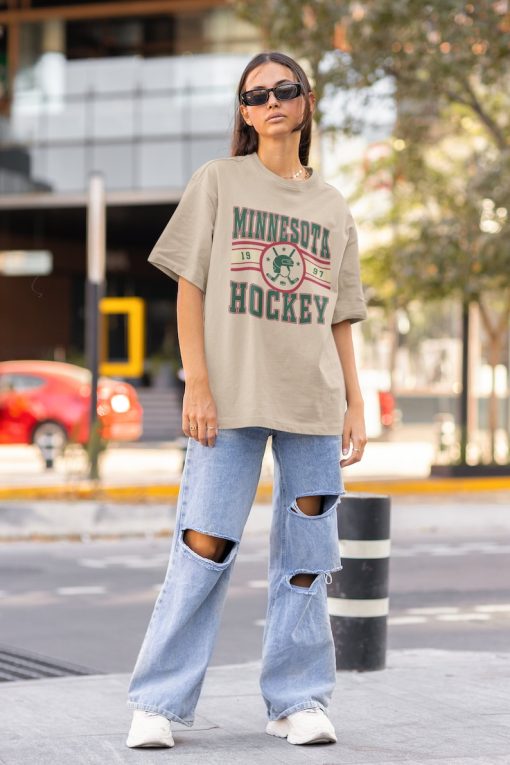 Minnesota Wil, Vintage Minnesota Wil Sweatshirt  T-Shirt, Wild Sweater, Wild T-Shirt, Hockey Fan Shirt