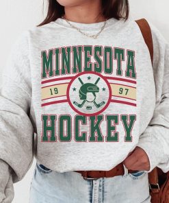 Minnesota Wil, Vintage Minnesota Wil Sweatshirt  T-Shirt, Wild Sweater, Wild T-Shirt, Hockey Fan Shirt