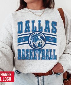 Dallas Maverick, Vintage Dallas Maverick Sweatshirt  T-Shirt, Mavericks Sweater, Mavericks T-Shirt