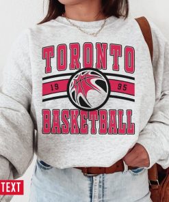 Toronto Raptor, Vintage Toronto Basketball Sweatshirt  T-Shirt, Raptors Sweater, Raptors T-Shirt