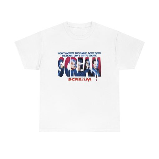 Scream Movie Vintage Shirt -vintage clothing,vintage t shirt,vintage tshirt,scream movie t shirt,aesthetic shirt