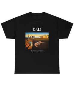 Dali The Persistence of Memory Shirt -art shirt,art clothing,aesthetic shirt,graphic tees men,salvador dali shirt