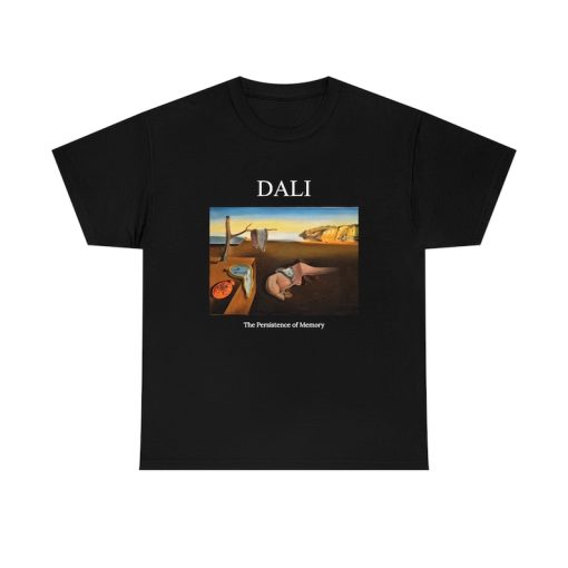 Dali The Persistence of Memory Shirt -art shirt,art clothing,aesthetic shirt,graphic tees men,salvador dali shirt