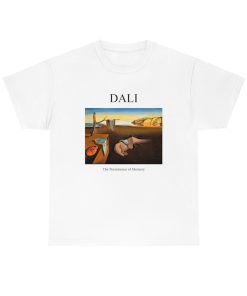 Dali The Persistence of Memory Shirt -art shirt,art clothing,aesthetic shirt,graphic tees men,salvador dali shirt