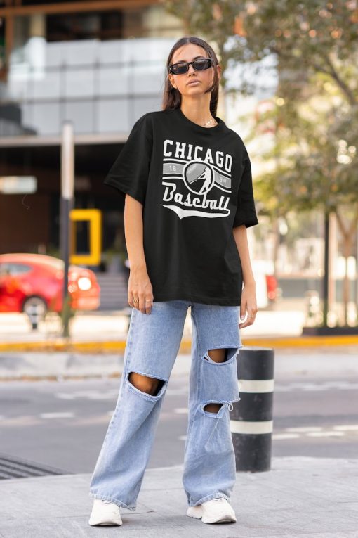 Vintage Chicago White So Crewneck Sweatshirt / T-Shirt, Chicago White So EST 1894Sweatshirt, Chicago Baseball Shirt