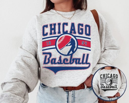 Vintage Chicago White So Crewneck Sweatshirt / T-Shirt, Chicago White So EST 1894Sweatshirt, Chicago Baseball Shirt