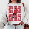 New Jersey Devil Sweatshirt  T-Shirt, New Jersey Devil Sweater, Devils T-Shirt, Hockey Fan Shirt