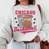 Chicago Bull, Vintage Chicago Bull Sweatshirt  T-Shirt, Chicago Basketball Shirt, Bulls Shirt, Basketball Fan Shirt