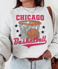 Chicago Bull, Vintage Chicago Bull Sweatshirt  T-Shirt, Chicago Basketball Shirt, Bulls Shirt, Basketball Fan Shirt